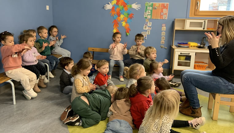 Des matinées passerelles pour grandir sereinement vers l’après-crèche