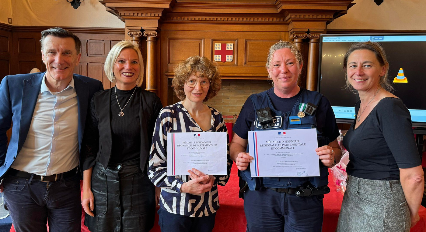 Cérémonie en l’honneur des agents municipaux