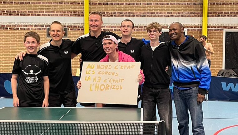 Montée en National pour le tennis de table