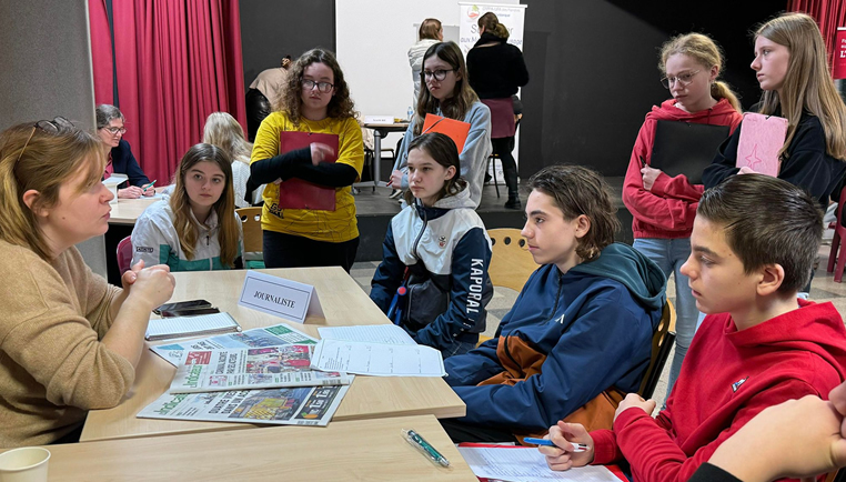 Forum des métiers au collège Henri Durez