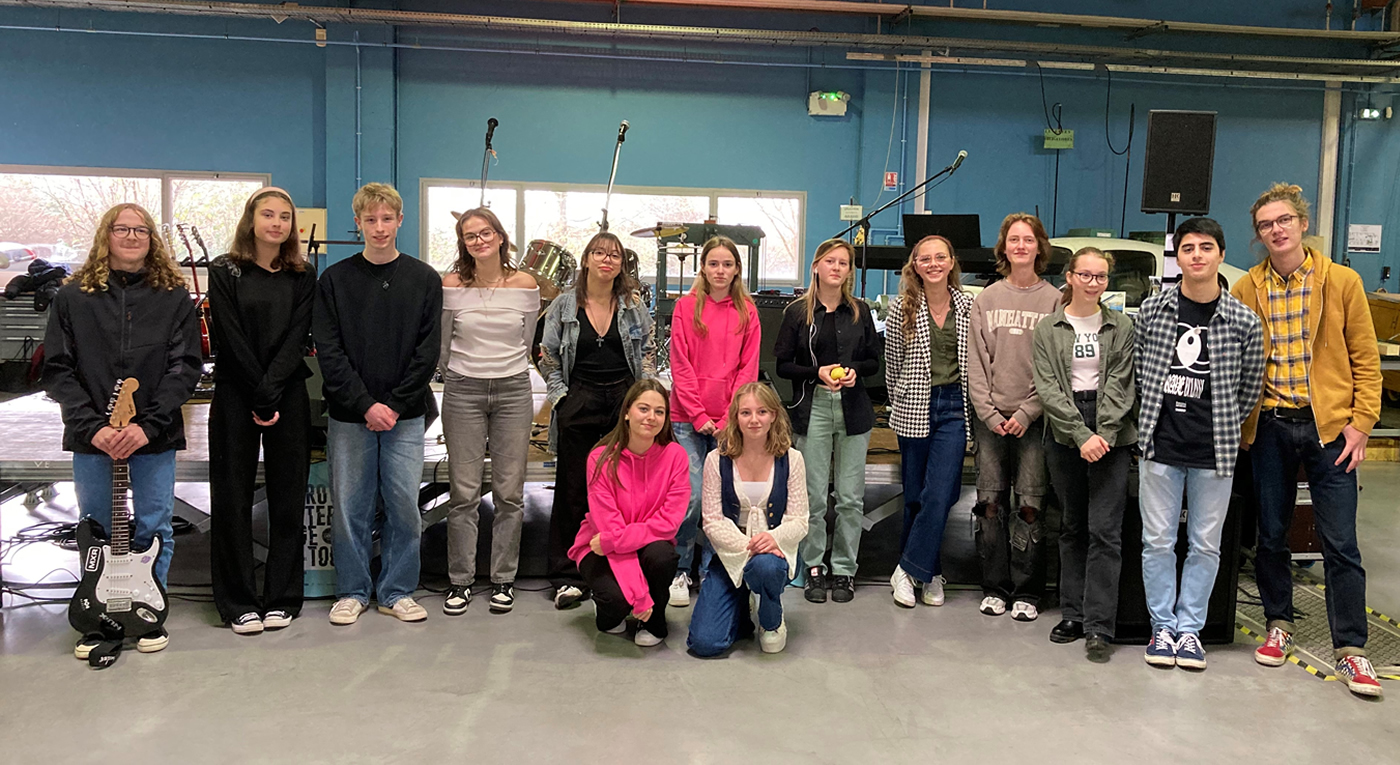 Audition de l’Aero Teenage Tour au lycée Val de Lys