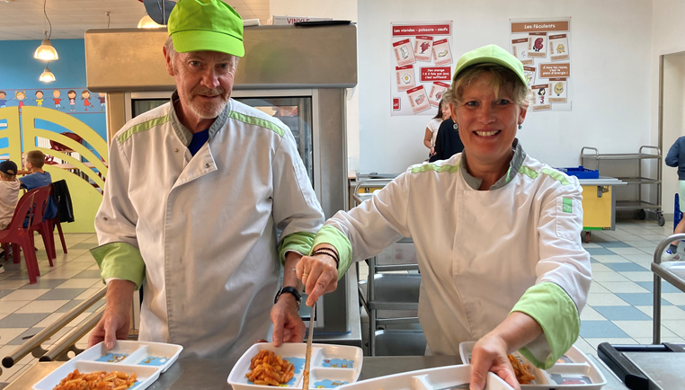 Zoom sur le restaurant scolaire