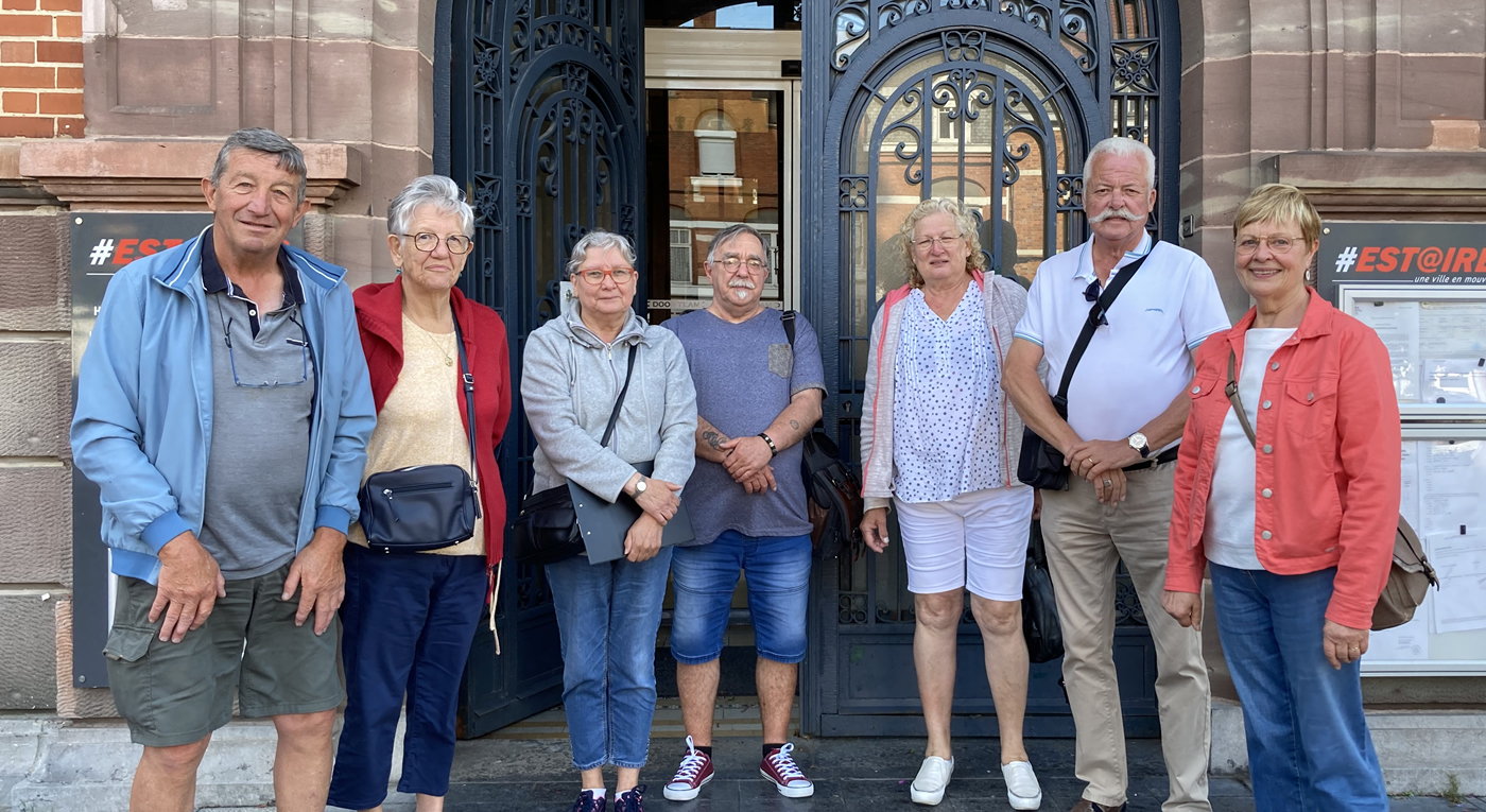 Passage du jury du concours des maisons fleuries
