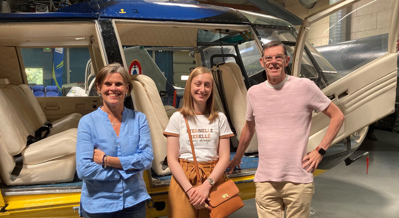 Major de promo et du nord de le France en BTS aéronautique à Val de Lys