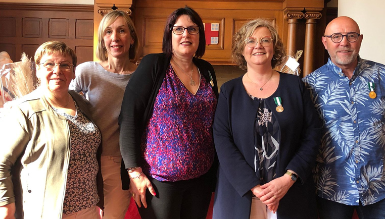 Mise à l’honneur des agents municipaux