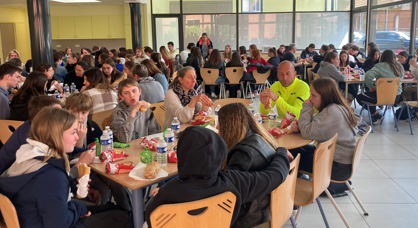 Repas solidaire au lycée St Roch