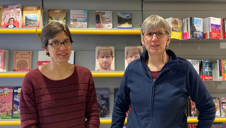 Reprise de livres à la librairie du beffroi